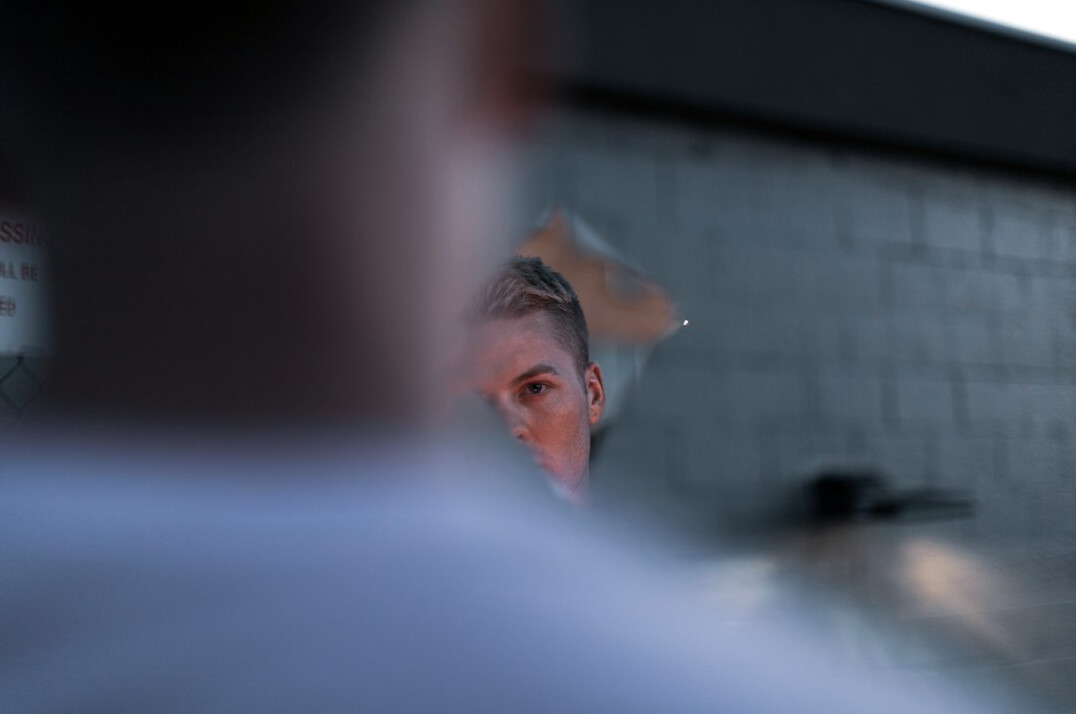 store detective observing suspect